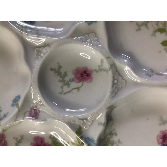 Mid-Century Modern Vintage Theodore Haviland Limoges Oyster Plate For Sale - Image 3 of 5