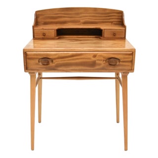 Vintage Writing Desk in Elm from Ercol, 1960 For Sale