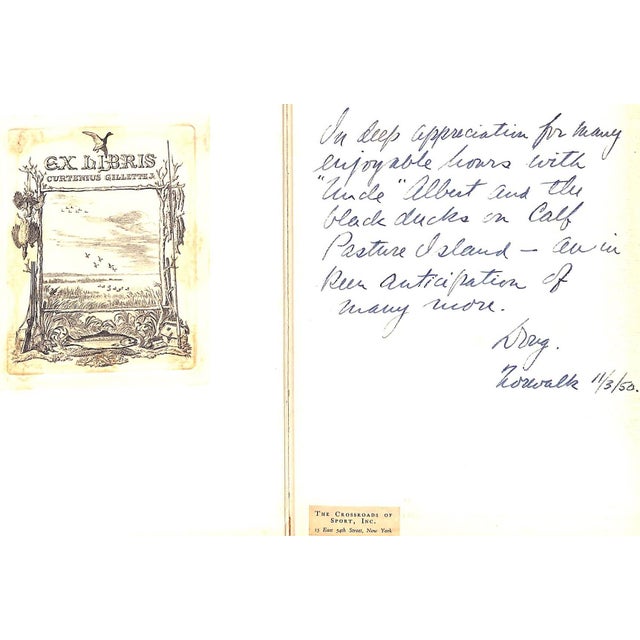 "Tranquillity: Tales of Sport With the Gun" 1936 Sheldon, Col. Harold P. (Inscribed) For Sale In New York - Image 6 of 8