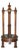 Victorian Chippendale Hardwood Revolving Billiard Cue Stand, 1880 For Sale