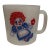 1970s Raggedy Ann and Andy Glass Coffee Mug For Sale