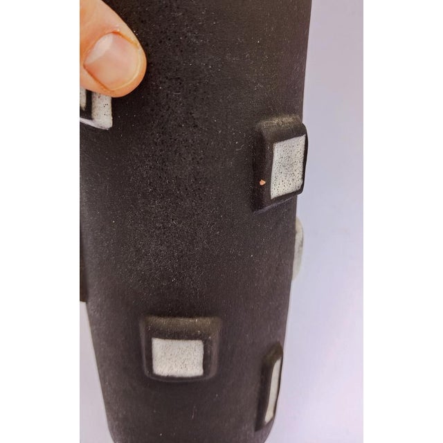 Mid-Century Modern Rocchetto Ceramic Vase by to Aldo Londi for Bitossi, 1960s For Sale - Image 6 of 9