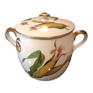 Late 20th Century Royal Worcester Evesham Stock Pot