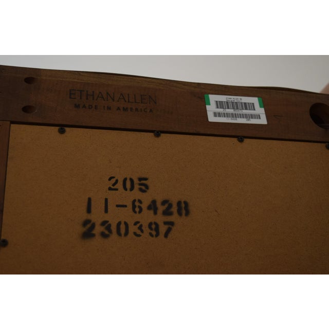 Ethan Allen Georgian Court Cherry China Cabinet For Sale - Image 9 of 9