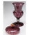 Mars Palm Beach presents An Important superb Tour de Force Amethyst Blown Glass covered vase for a Connoisseur, catering...