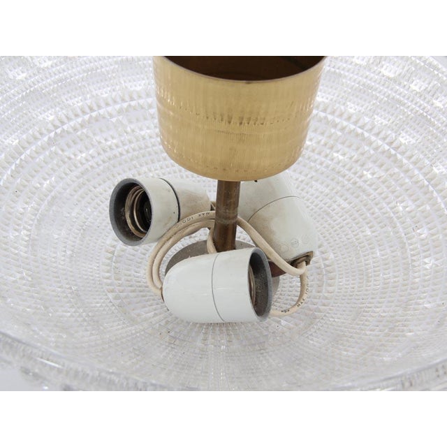 Glass Mid Century Ceiling Light by Carl Fagerlund for Offefors, 1960s For Sale - Image 7 of 9