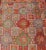 Mid 20th Century Vintage Turkish Kilim Rug With Vibrant Multicolor Star Motifs 5'5 X 10'6 For Sale - Image 5 of 11