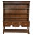 1950s 6 Ft Baker Colonial Style Cupboard Shelves Welsh Dresser For Sale - Image 4 of 6