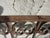 Metal Antique Victorian Iron Architectural Salvage Door For Sale - Image 7 of 7