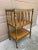 1960s French Country Painted Canterbury Book Stand With Floral Detail For Sale In South Bend - Image 6 of 14