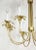 1950s 1950s Eight-Arm Italian Solid Brass Flower Chandelier For Sale - Image 5 of 13