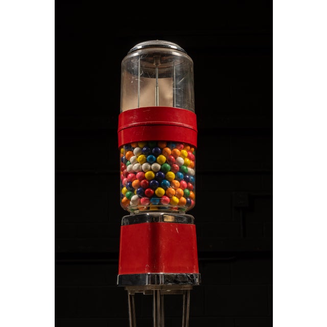 1980s Vintage Machine-O-Matic "Talking Vendor" Gumball Machine For Sale - Image 5 of 7