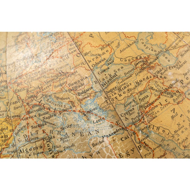 Vintage 12" Replogle Floor Globe For Sale In Chicago - Image 6 of 6