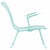 1950s 1950s Pair of Teal Outdoor Patio Lounge Chairs by Karl Lightfoot Studio, Atrributed, 2 Pieces For Sale - Image 5 of 6