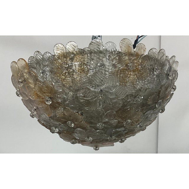 Coloured Glass Ceiling Light by Seguso, 1960 For Sale - Image 14 of 18