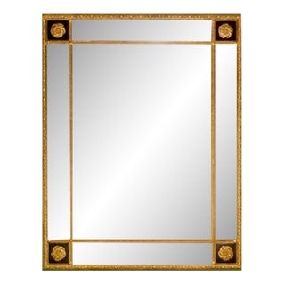 Friedman Brothers Douglas Mirror in Classic Gold - 37"x49" For Sale