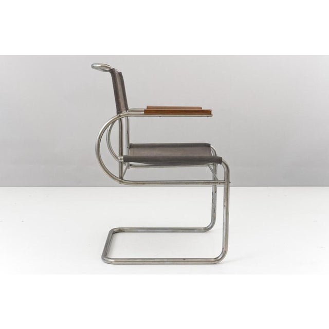 Dutch Cantilever Armchair by Marcel Breuer, 1935 For Sale - Image 6 of 13