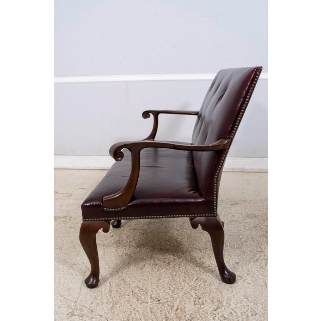 Kittinger Kittinger Cw-154 George I Colonial Williamsburg Settee For Sale - Image 4 of 18