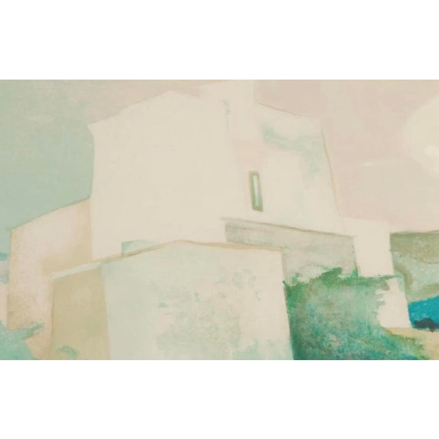 Contemporary Vintage Claude Gaveau French Modernist Lithograph, 96/175 For Sale - Image 3 of 8