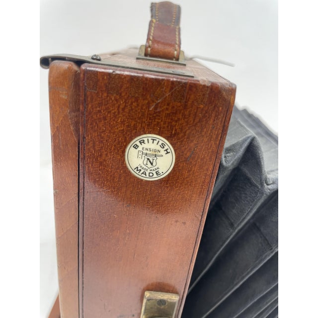 Wood Vintage English Camera, 1930s For Sale - Image 7 of 18