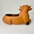 Late 19th C. English Country Boho Chic Farmhouse Large Terra Cotta Cow Planter. For Sale - Image 11 of 18