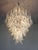 Italian Murano Glass Chandelier in Opal and Clear White from Justfurnituress SRL For Sale - Image 6 of 13
