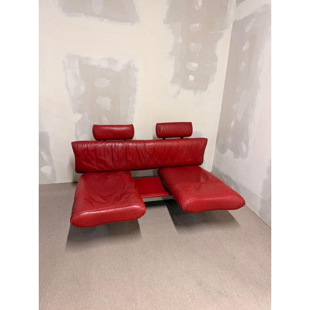 DS-140 Two-Seater Sofa in Leather from de Sede, 1980s For Sale - Image 3 of 18