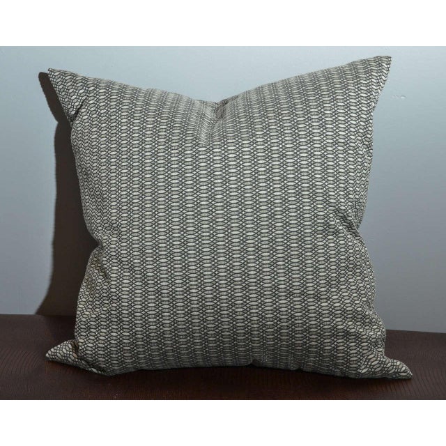 Viscose Silk Modern Tweed Pillow Chairish