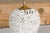 Ceramic Mid 20th Century Italian White Pottery Table Lamp on Lucite Base For Sale - Image 7 of 12
