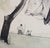 Black Germaine Hageman, Idyllic Landscape with Ox and Figures, 1940s, Pencil and Gouache on Paper, Framed For Sale - Image 8 of 17