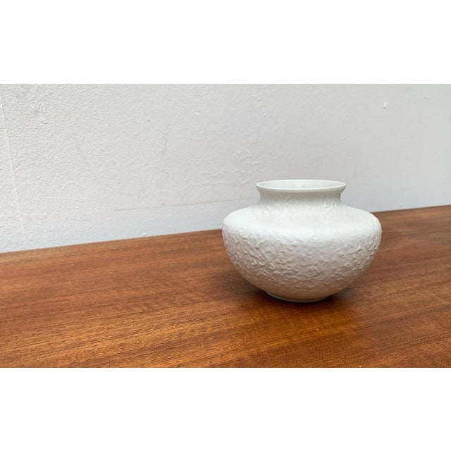 Mid-Century German Ceramic Vase from Porzellanfabrik Metzler & Ortloff, 1960s, in Very Good conditions. Designed 1960 to...