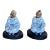 Late 20th Century Pair of Chinese Nodders on Carved Stands For Sale