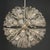 Large Silvered Snowball Pendant Lamp in Brass and Glass by Emil Stejnar for Rupert Nikoll, 1950s For Sale - Image 9 of 18
