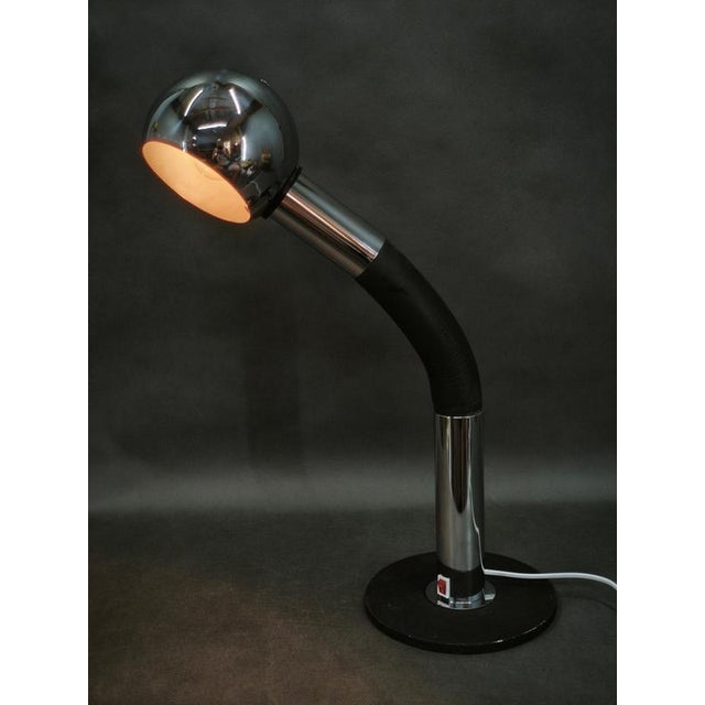 Elbow Table Lamp by E. Bellini for Targetti Sankey, Italy, 1970s For Sale - Image 10 of 11