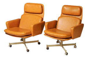 Set of Vintage Lounge Chairs by Kovona, 1970s, Set of 2
