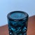 Mid-Century Modern Space Age Blue Bubble Glass Vase by Wilhelm Braun-Feldweg for Hirschberg, Germany, 1960s For Sale - Image 14 of 16