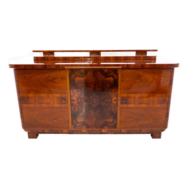 Vintage Art Deco Buffet, Poland, 1920 For Sale