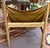 Mid 20th Century Mid Century Wood and Leather Sling Safari Lounge Chair For Sale - Image 5 of 6