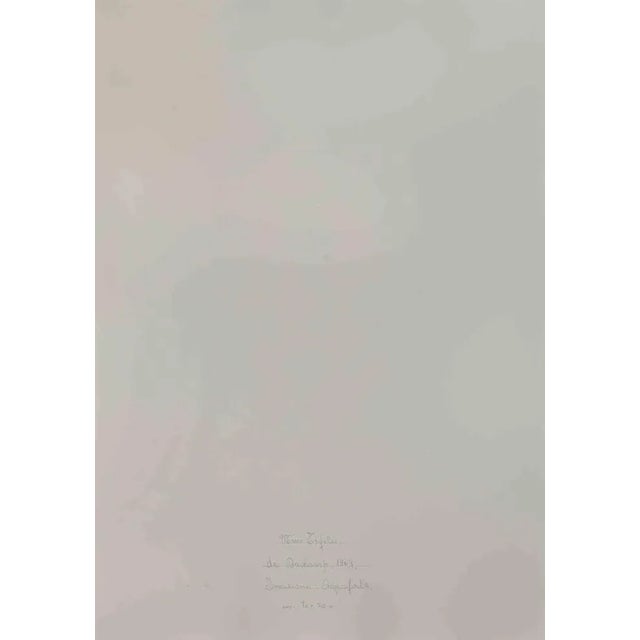 After Duchamp is an artwork realized by Mino Trafeli in 1980. Etching, 70 x 50 cm., not framed. Edition 33/100. Handsigned...