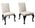 18th Century Early 18th Century Georgian Upholstered Walnut Side Chairs, 1720, Set of 2 For Sale - Image 5 of 14