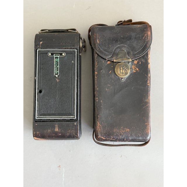 Antique 1914 Kodak Autographic 1a Series III Camera With Case For Sale - Image 15 of 15