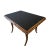 Low Italian Table with Black Glass Top, 1950s For Sale - Image 4 of 6
