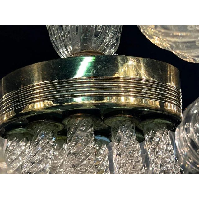 Chandelier from Barovier & Toso, 1940 For Sale - Image 6 of 13