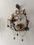 Glass French Turquoise Green Murano Beads Rock Crystal Swags Sconces For Sale - Image 7 of 7