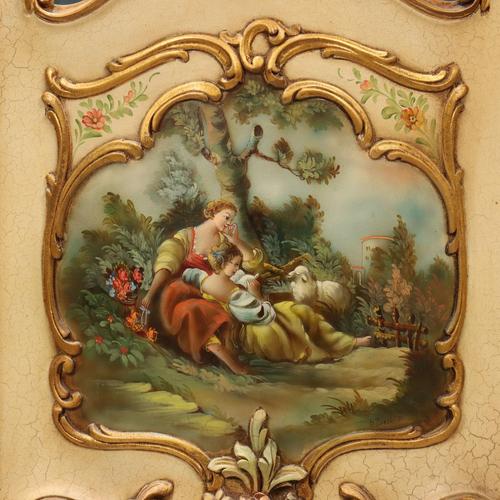 Cream Baroque Corner Display Cabinet For Sale - Image 8 of 11