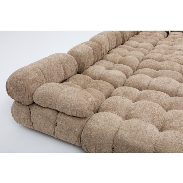 Mario Bellini Camaleonda Modular Sectional for B&b Italia, 1970s, 15 Pieces, New Bouclé For Sale - Image 16 of 18