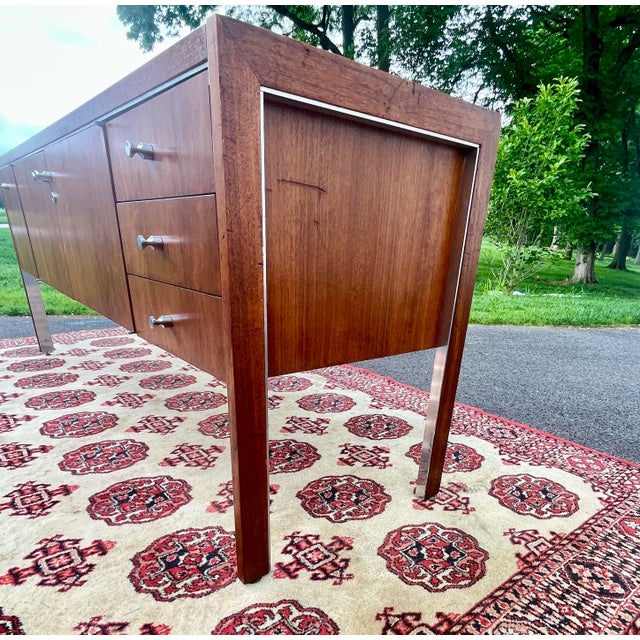1960s 1960s Vintage Mid Century Modern Herman Miller Design for Biltrite Credenza For Sale - Image 5 of 12