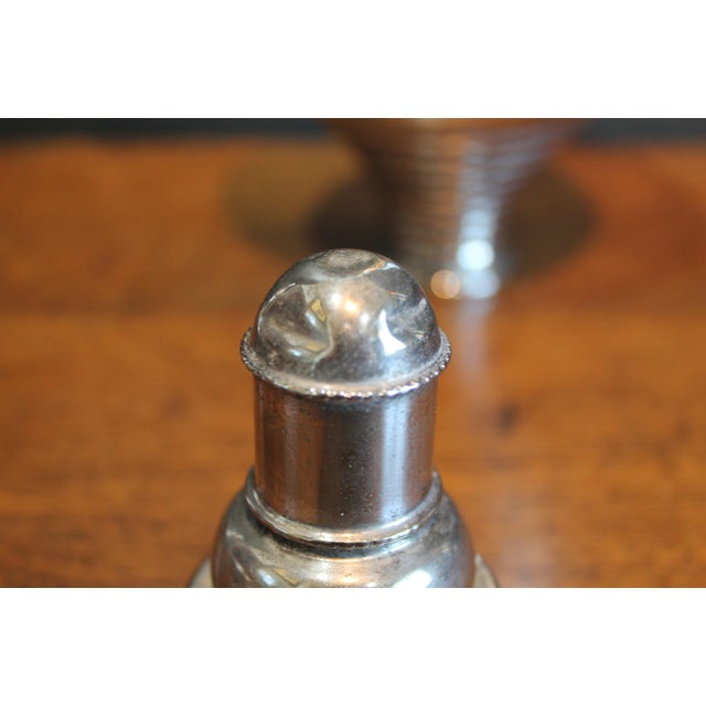 Italian Art Deco Silver-Plated Decanters from Calegaro, 1920s, Set of 5 For Sale - Image 9 of 15