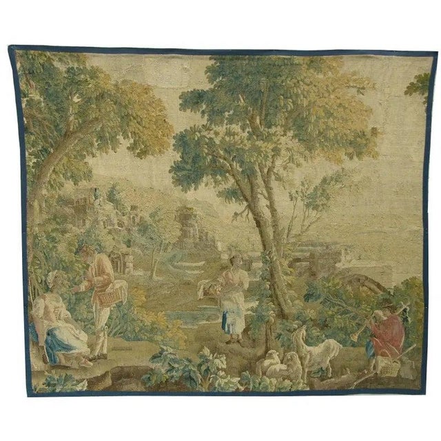 Textile 17th Century Brussels Tapestry For Sale - Image 7 of 9