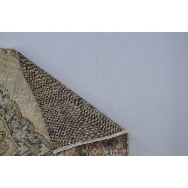 Textile 1950s Tribal Handknotted Hallwway Runner Rug For Sale - Image 7 of 10